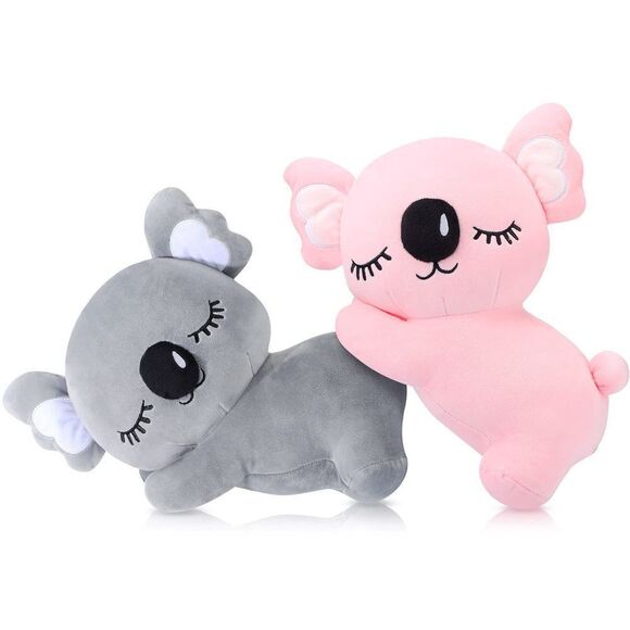 2 Pieces Koala Stuffed Animal Plush Pillow 13.8 Inch Cute Koala Bear Soft Toy f - Picture 1 of 7